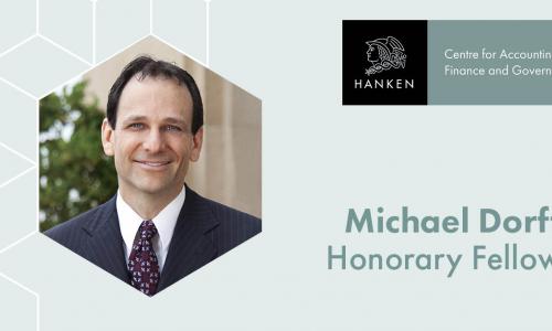 Michael Dorff Honorary is a Honorary Fellow of Hanken AFG Centre