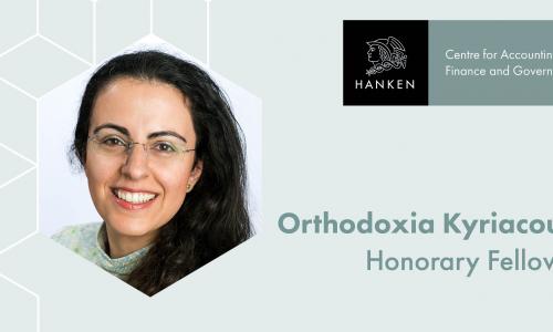 Orthodoxia Kyriacou, AFC Centre Honorary Fellow