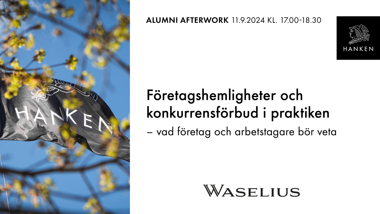 Alumni Afterwork med Waselius