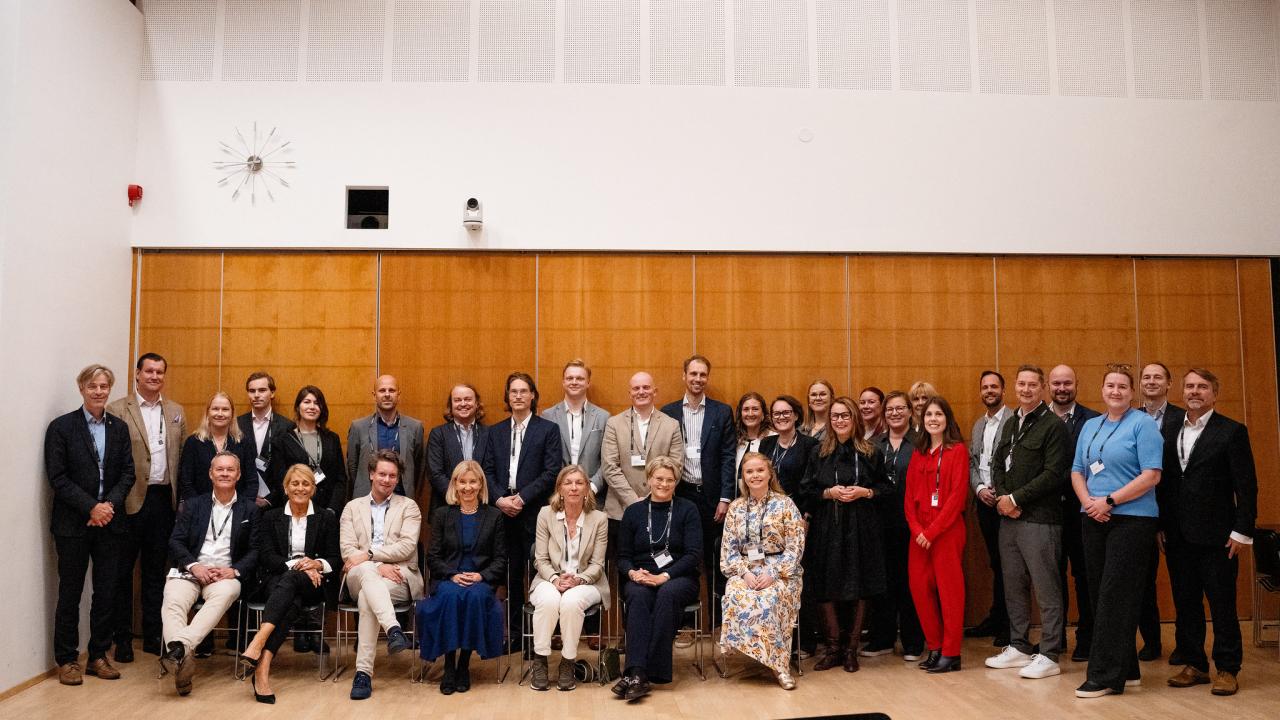 Deltagare på internationella alumndagen i Stockholm 9.10.2024