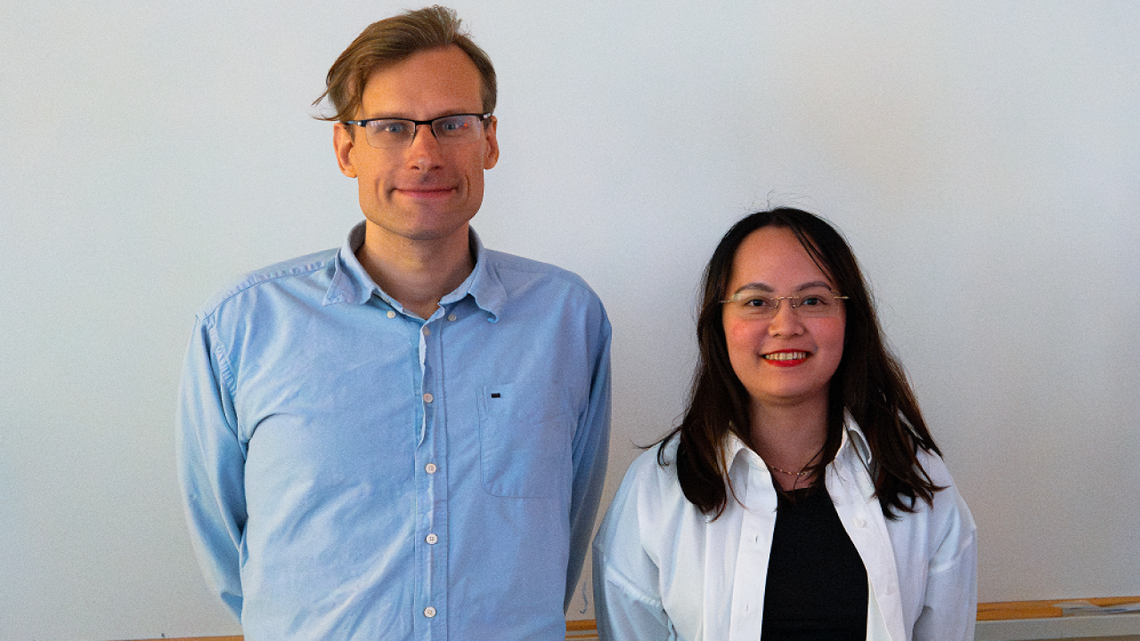 Matti Sarjala och Anh Nguyen.