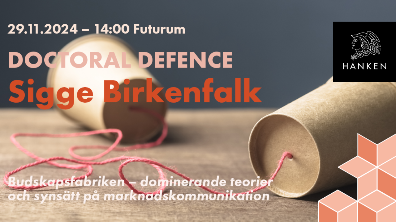 Två papperskoppar förbundna med snöre