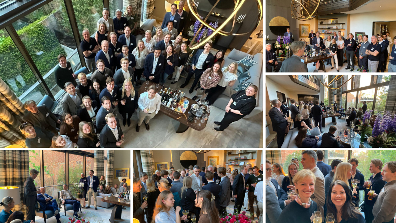 Mingelbilder från alumndagen i London 9.5