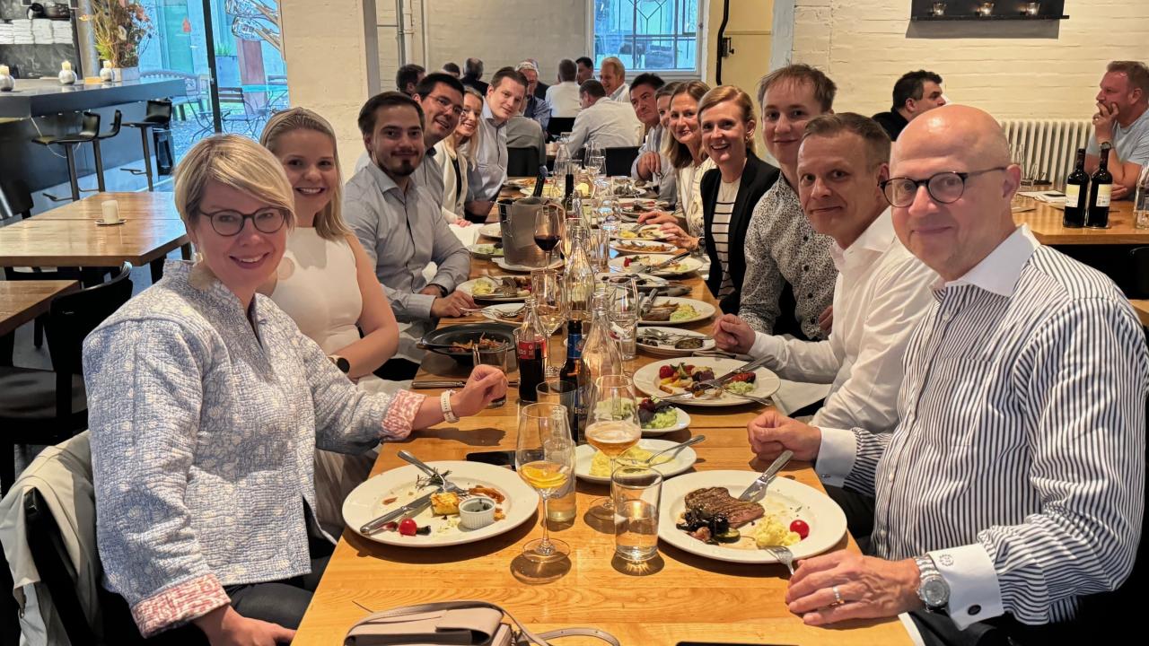 Hanken alumni träff i St. Gallen