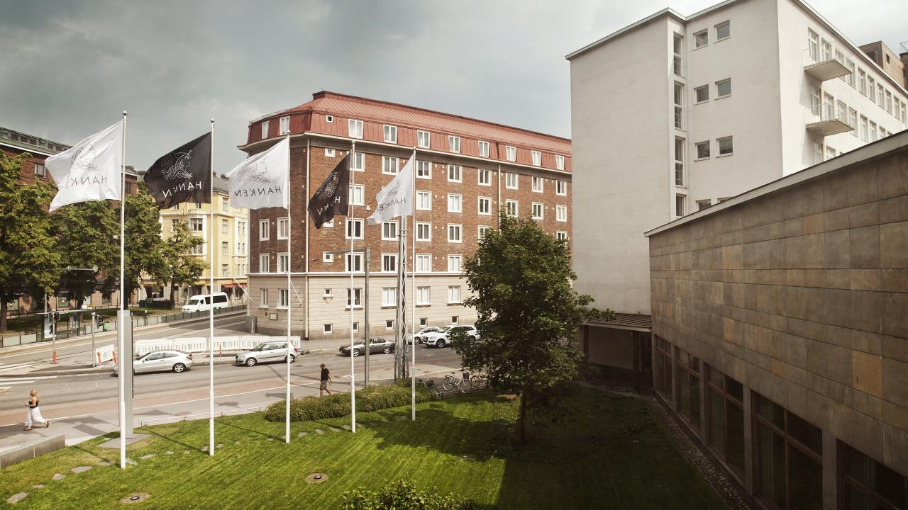 View from Hanken's main building