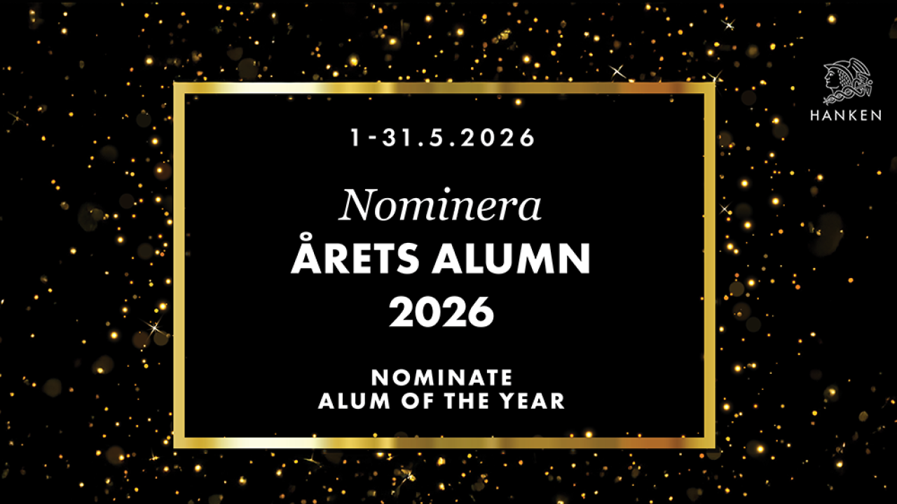 årets alumn 2026