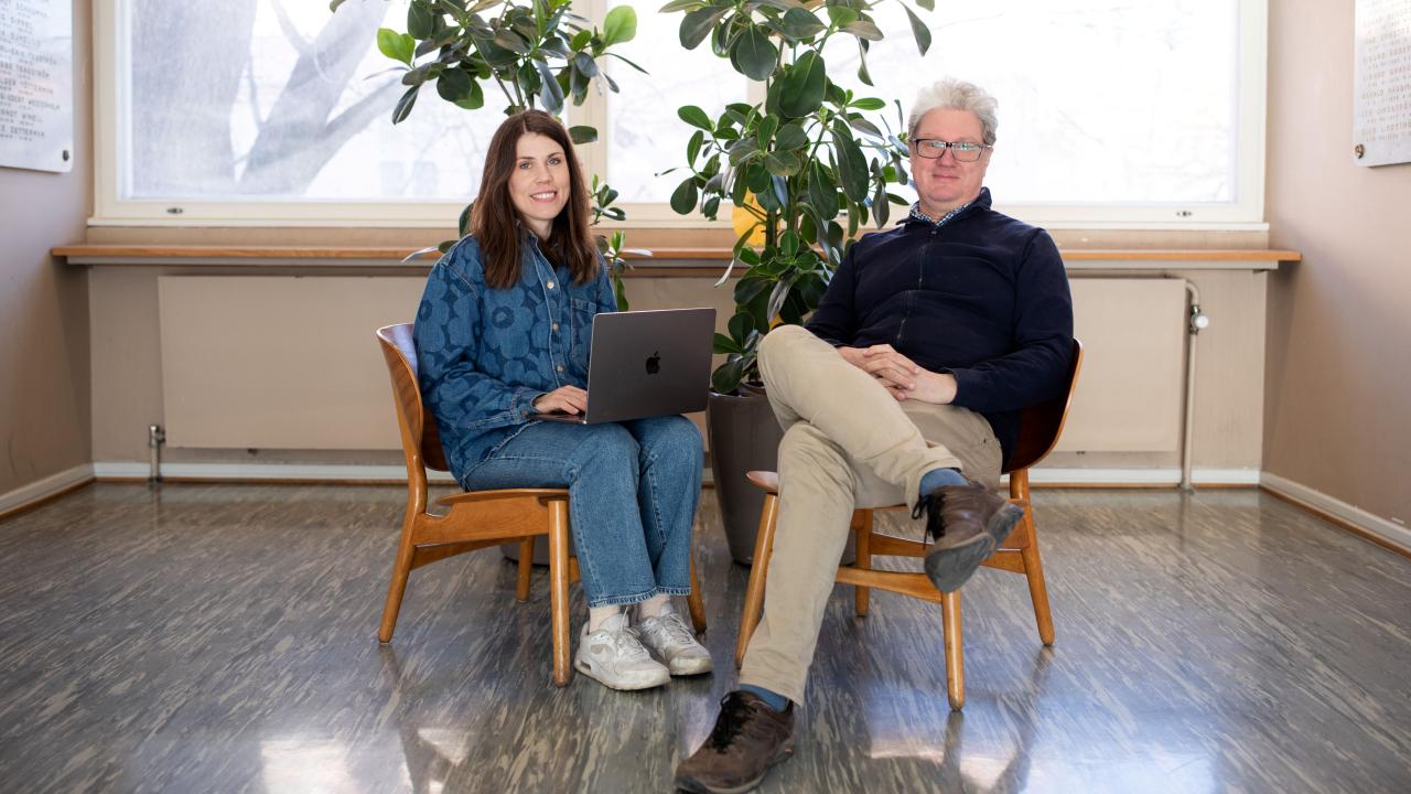 Emma Nordbäck och Mikko Vesa