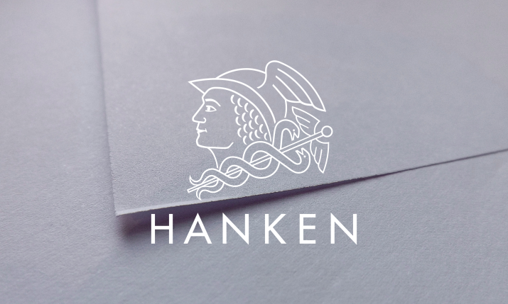 The Hanken logo on white paper