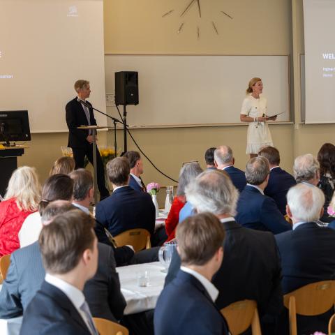 Donatormiddag i Hankens auditorium