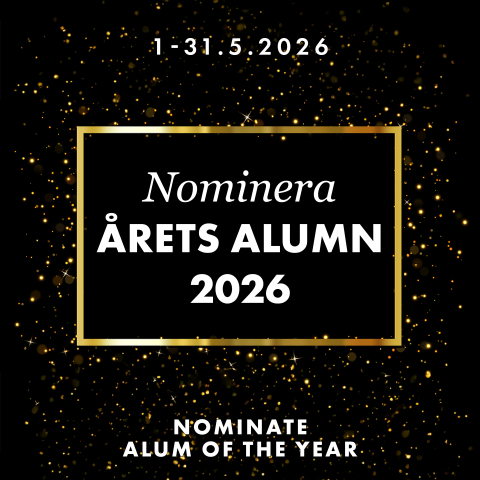 årets alumn 2026